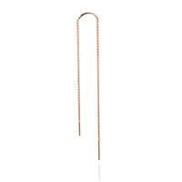 Solo pendiente Burato Mujer Linee ed Archi in Oro rosa BO020 - BO020